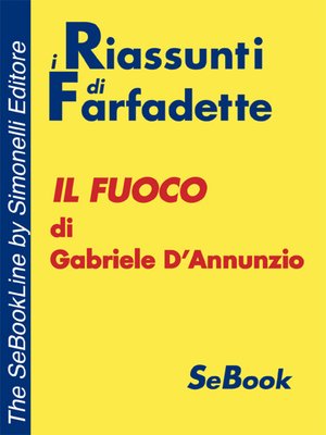 cover image of Il Fuoco di Gabriele D'Annunzio - RIASSUNTO